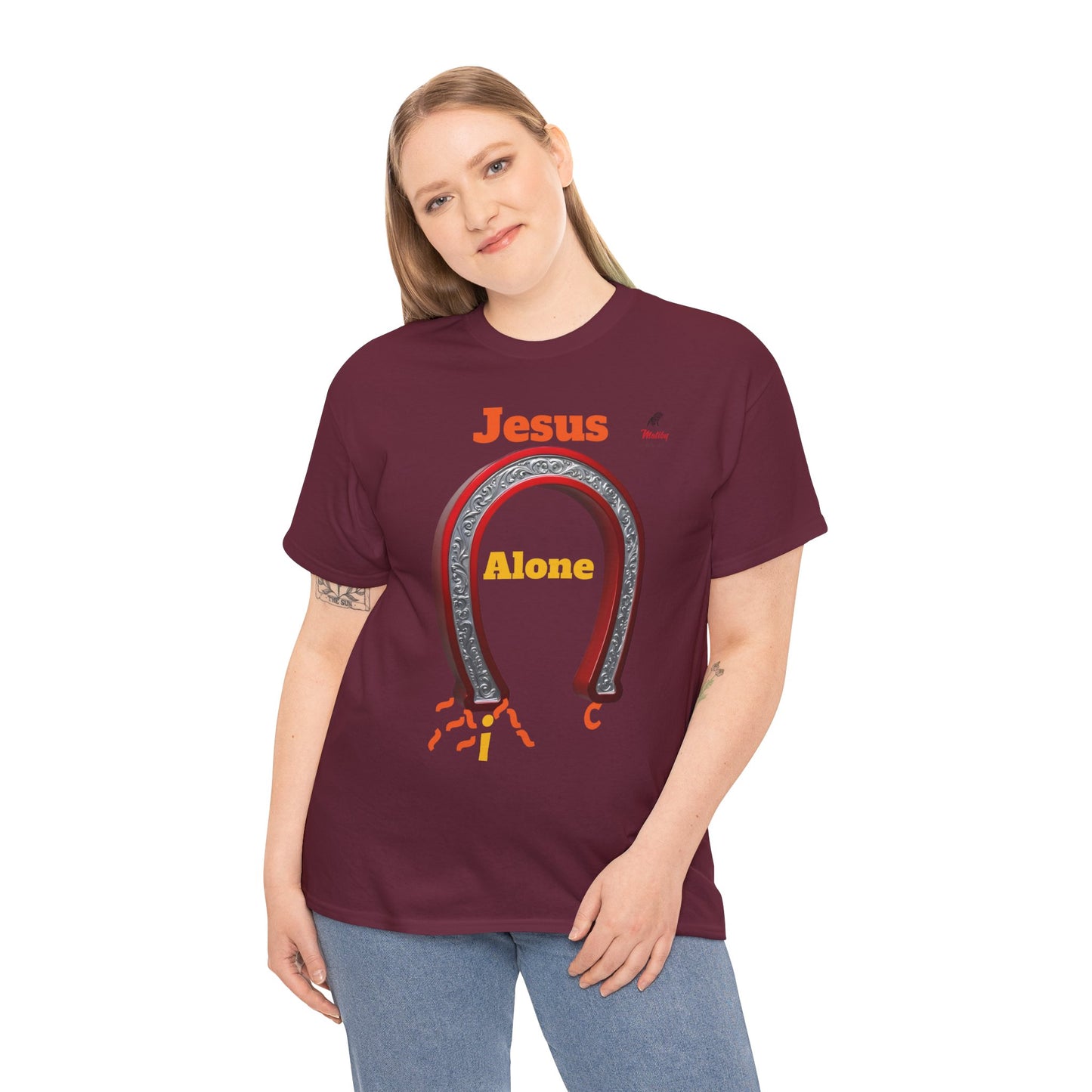 Magnetic Jesus The Original Unisex Heavy Cotton Tee