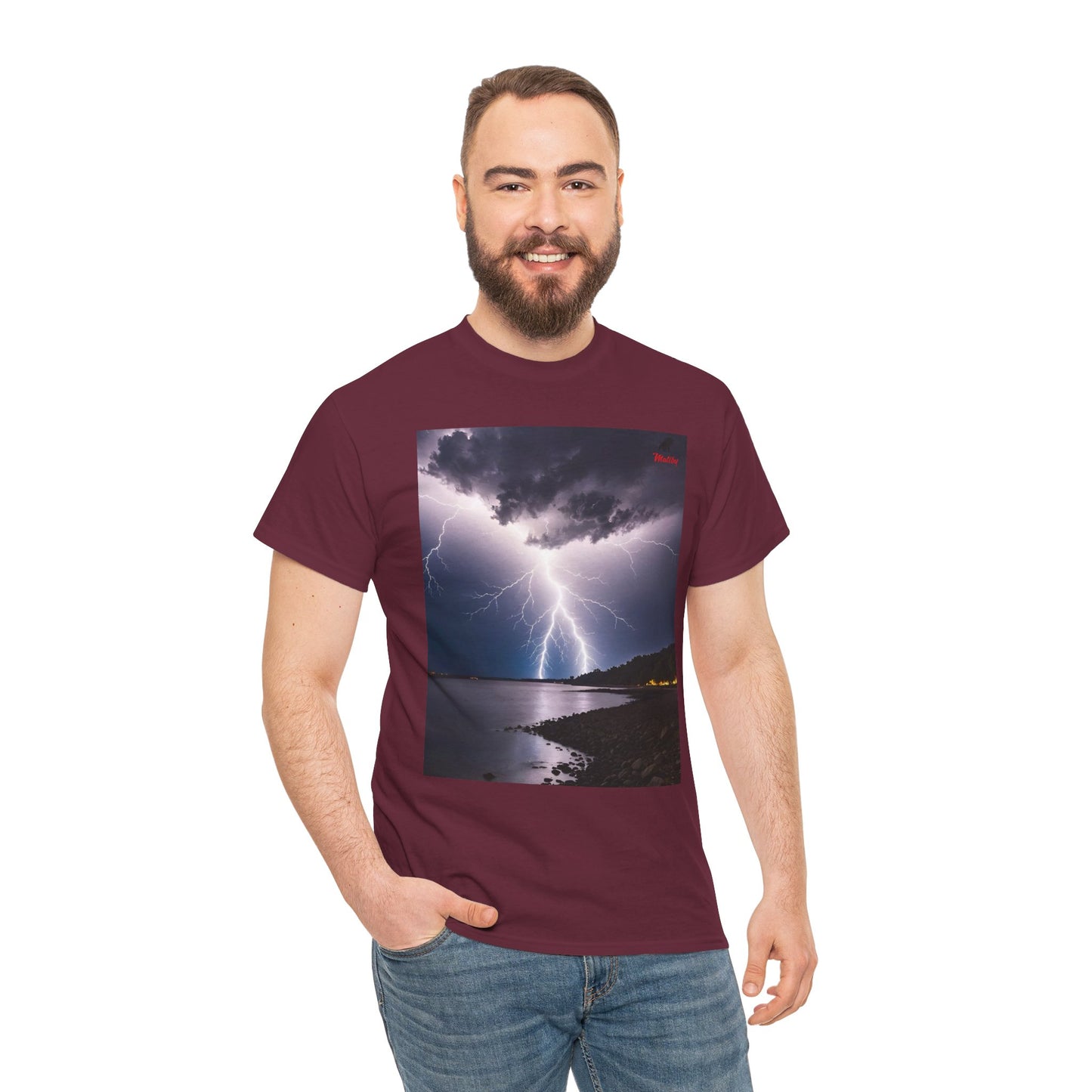 Lightning Style Unisex Heavy Cotton Tee