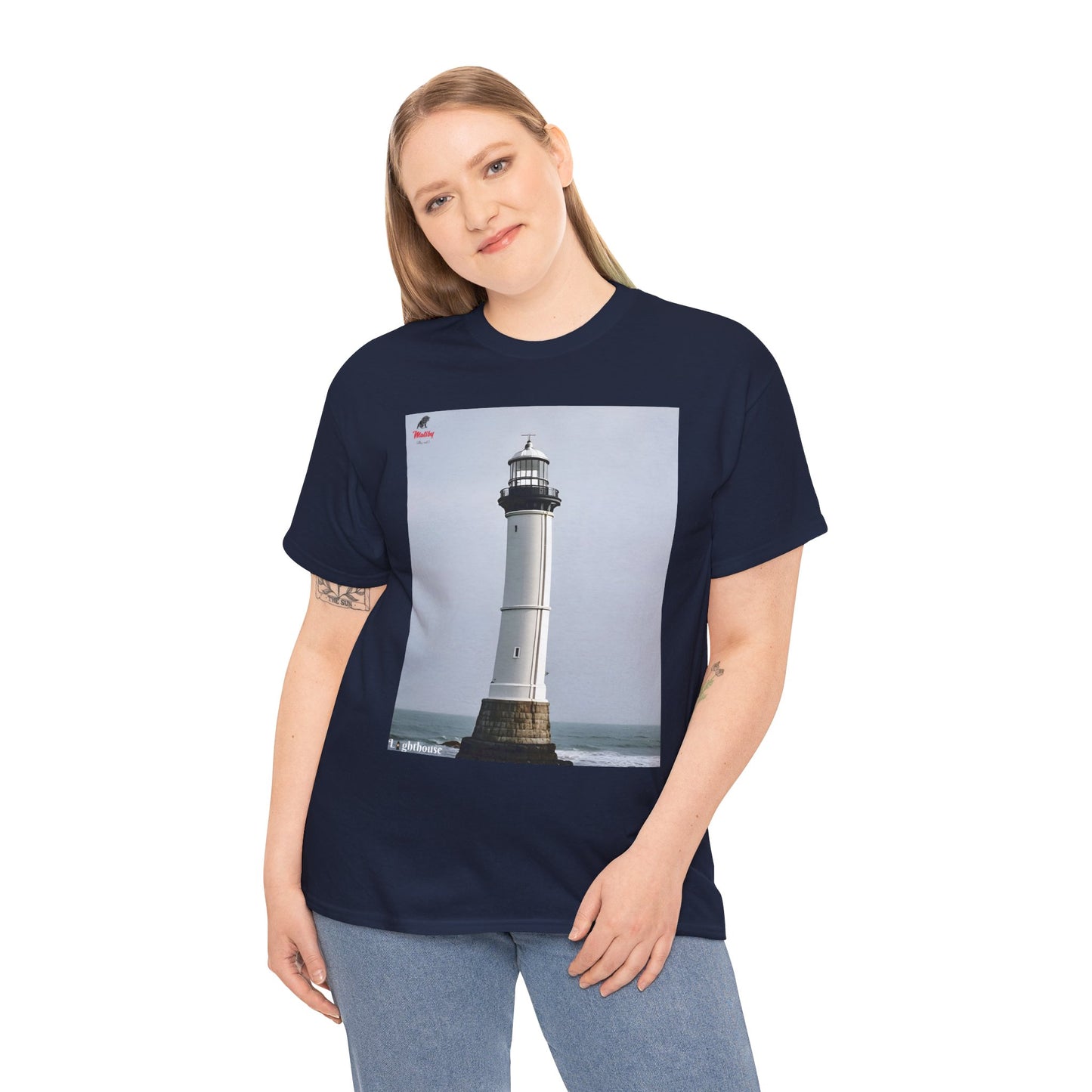 Lighthouse Unisex Heavy Cotton Tee