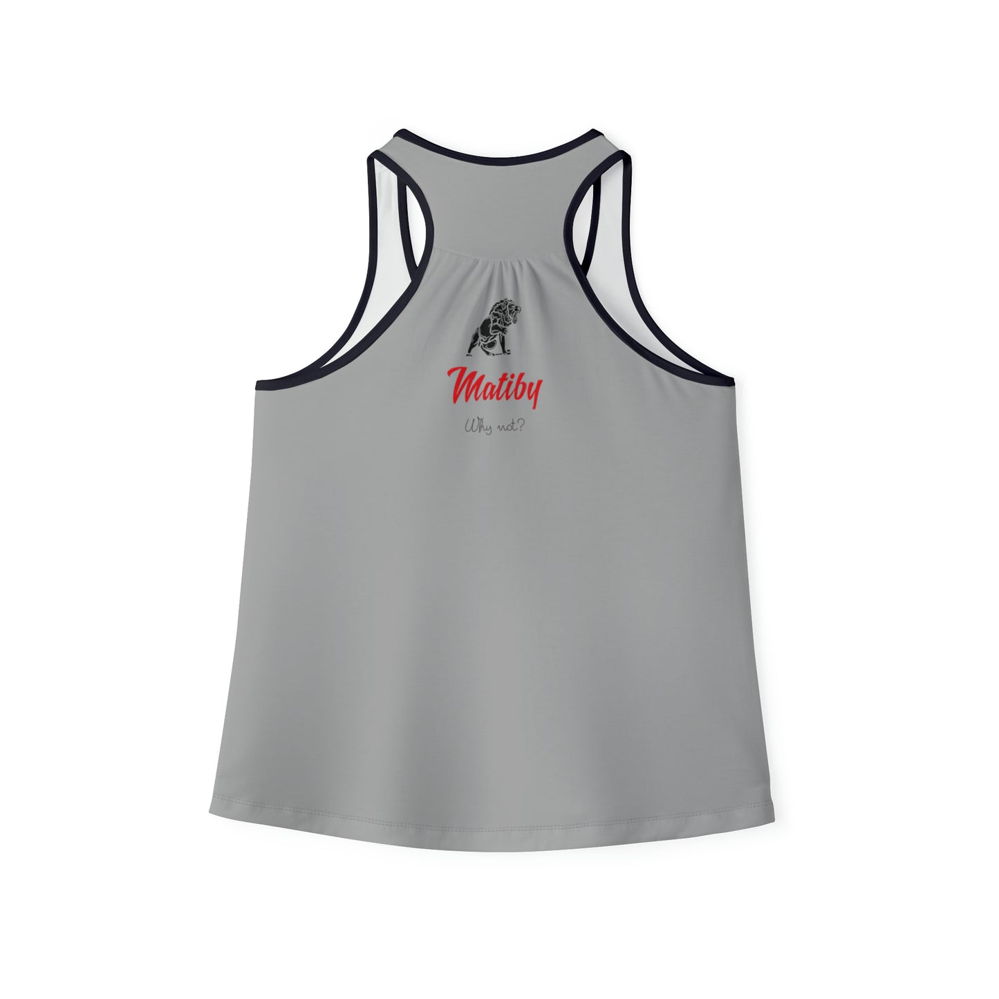 Women's Light Grey Tank Top (AOP)