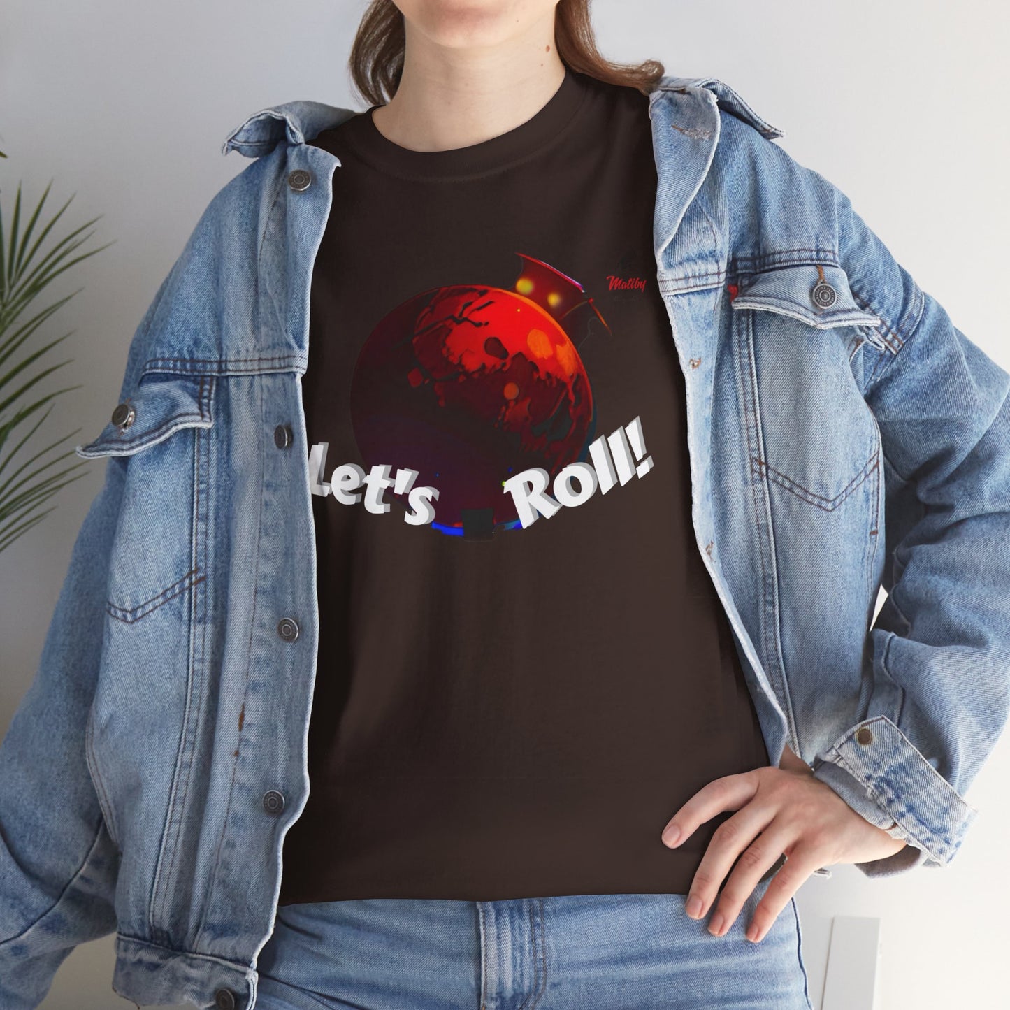 Let's Roll! Unisex Heavy Cotton Tee