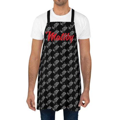 Matiby Lion Black Apron (AOP)