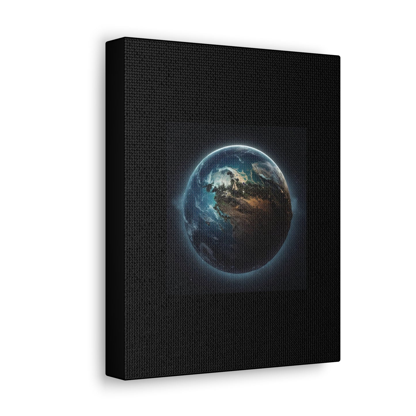 Matiby Worlds Black Canvas Gallery Wraps