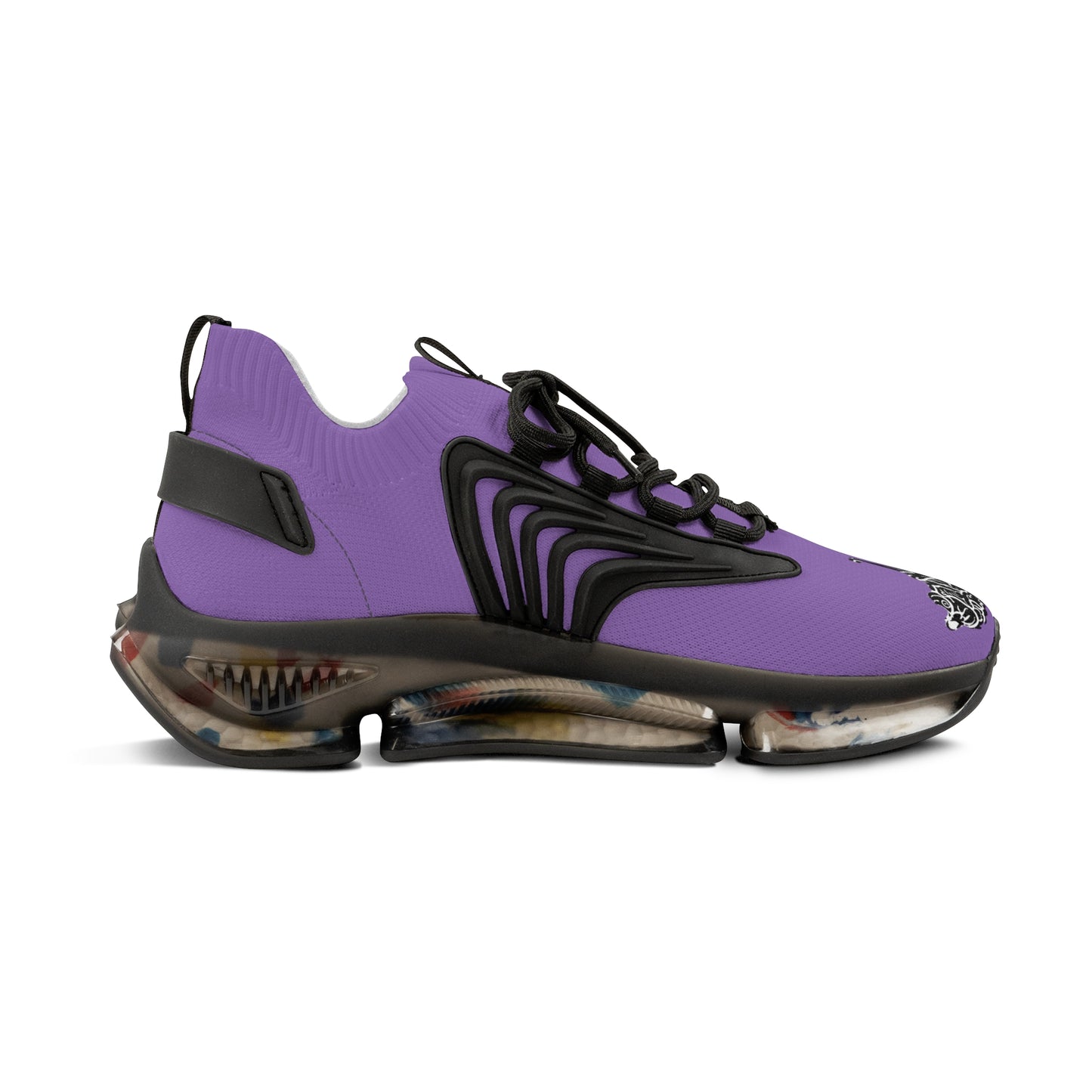 Men's Light Purple Mesh Sneakers