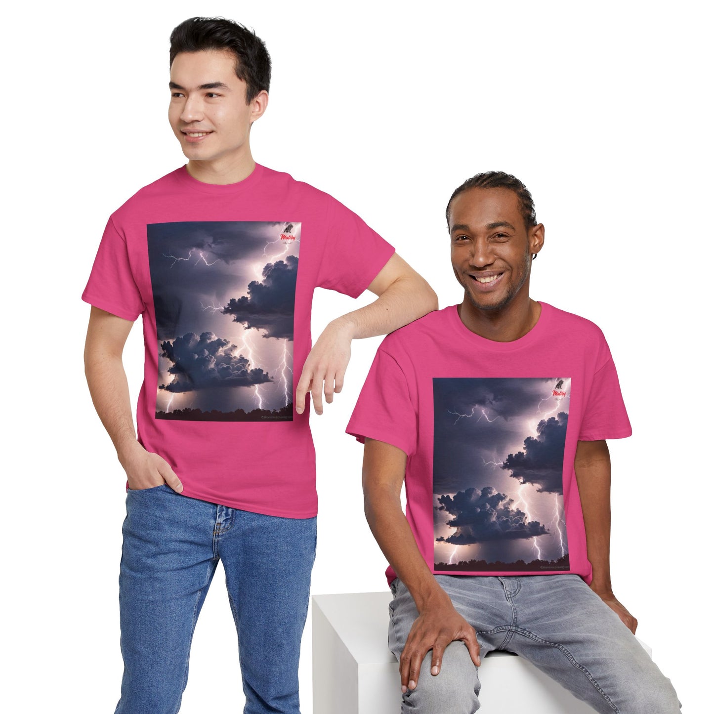 Lightning Style Unisex Heavy Cotton Tee