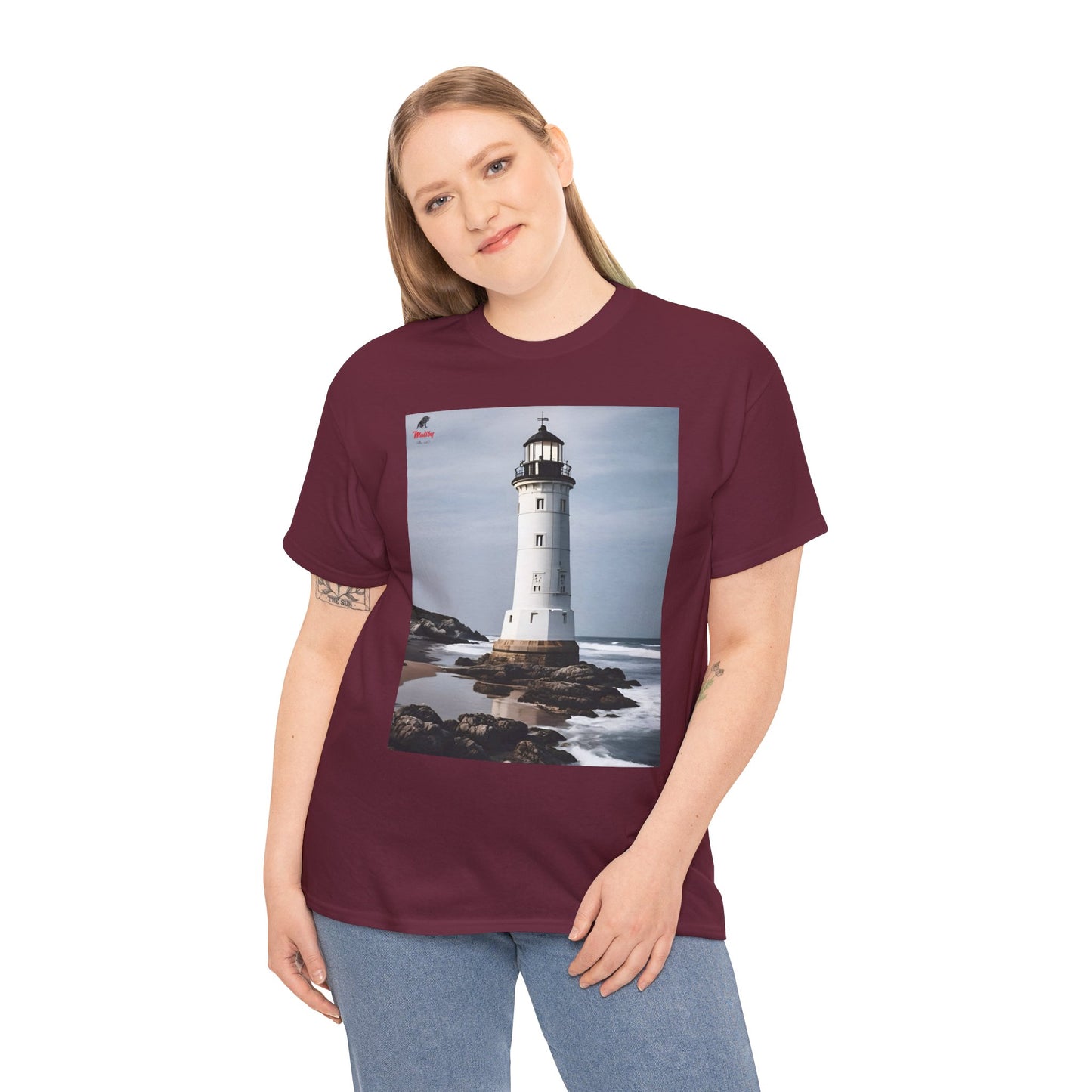 Lighthouse Unisex Heavy Cotton Tee