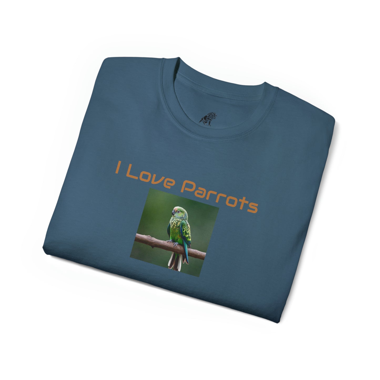 Matiby "I Love Parrots" Unisex Ultra Cotton Tee