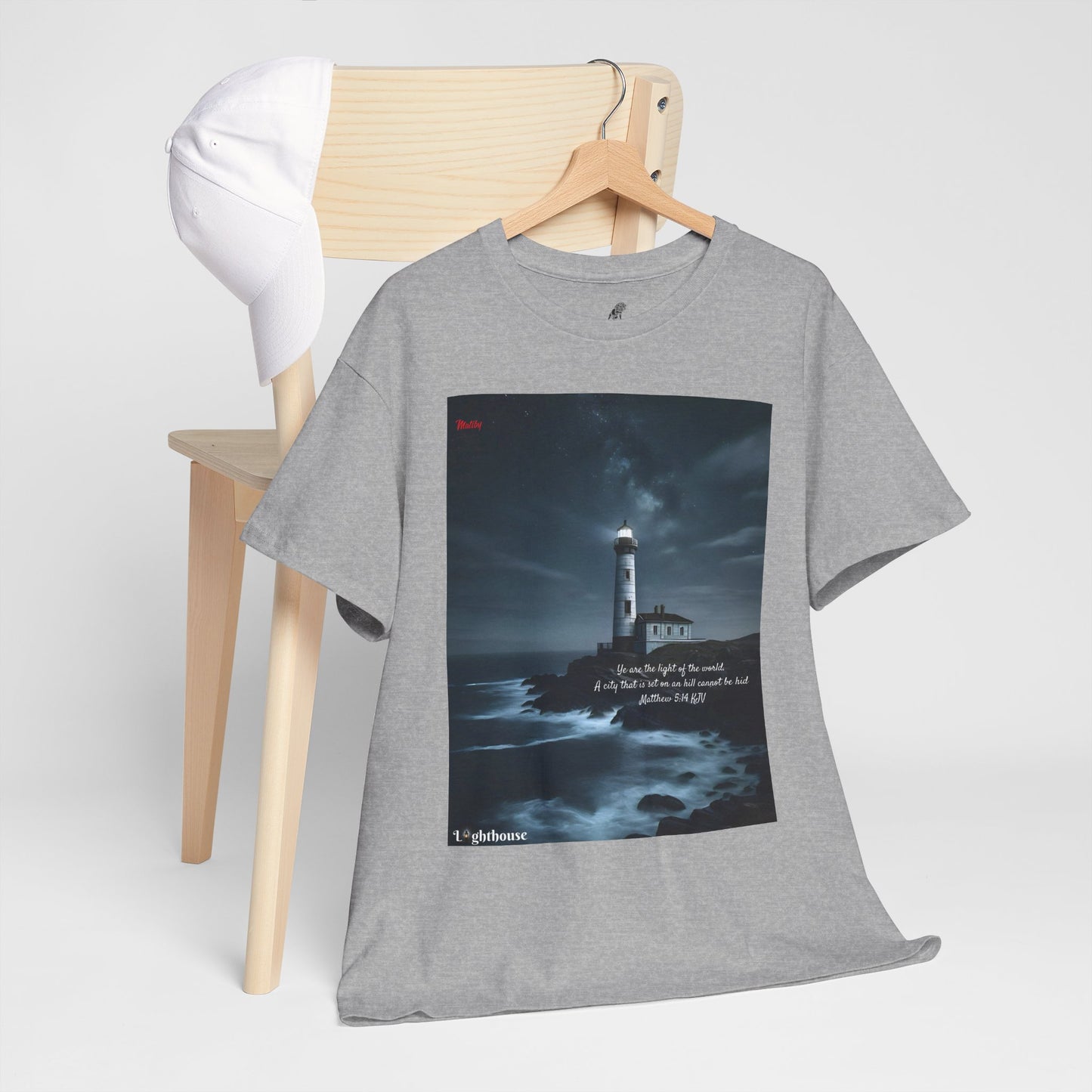 Lighthouse Unisex Heavy Cotton Tee