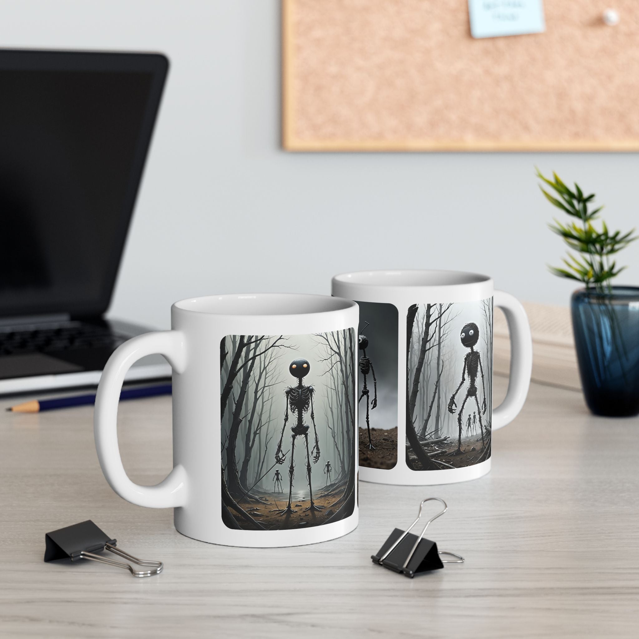 The Stick-To-It Species #1 White Ceramic Mug – Anatomy of Optimism Cup 11oz/15oz