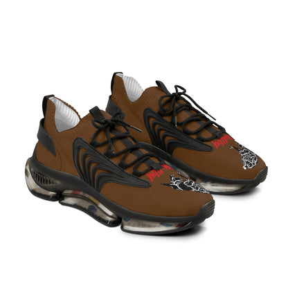 Men's Dark Brown Mesh Sneakers