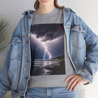 Lightning Style God's Arrow Unisex Heavy Cotton Tee