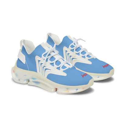 Women's Light Blue Mesh Sneakers