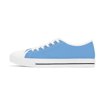 Women's Light Blue Low Top Sneakers