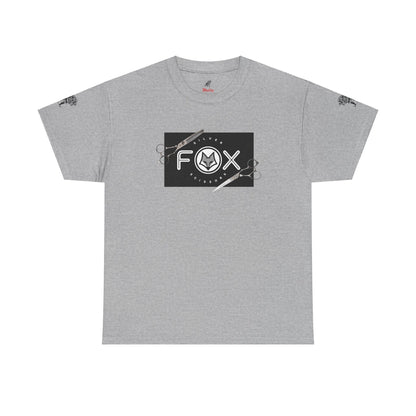 Silver Fox Scissors Unisex Heavy Cotton Tee