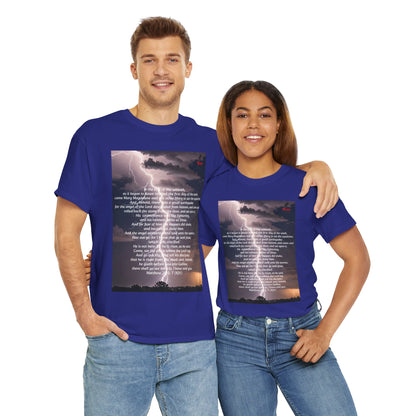 Lightning Style He is Risen Unisex Heavy Cotton Tee