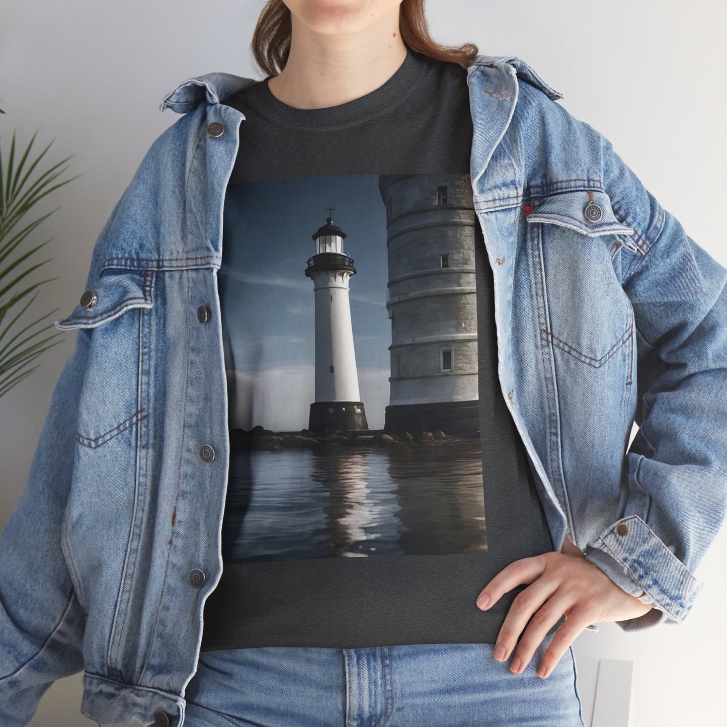 Lighthouse Unisex Heavy Cotton Tee