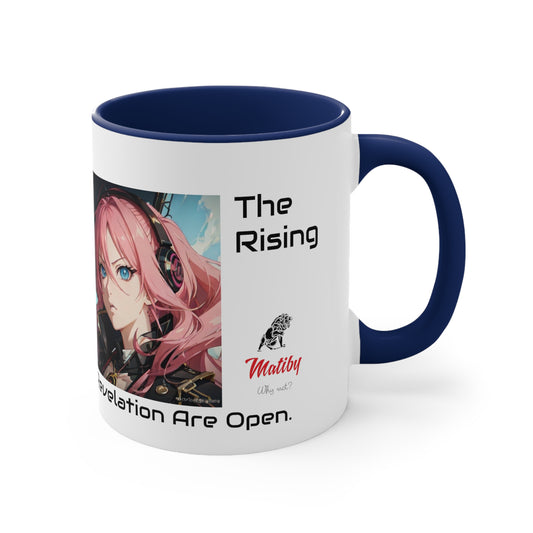 The Rising Accent Mug, 11oz