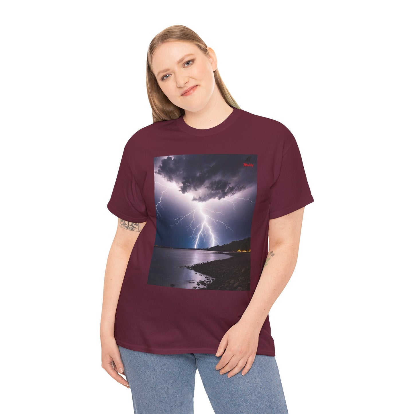 Lightning Style Unisex Heavy Cotton Tee