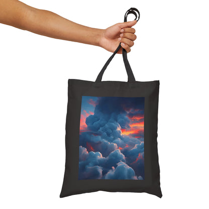 Sunrise/Sunset Cotton Canvas Tote Bag