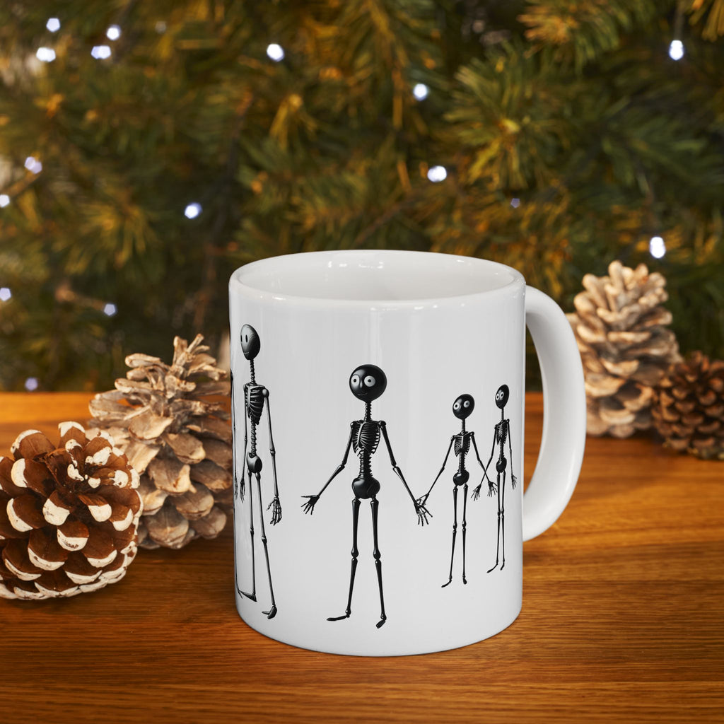 The Stick-To-It Species #12 White Ceramic Mug – Anatomy of Optimism Cup 11oz/15oz