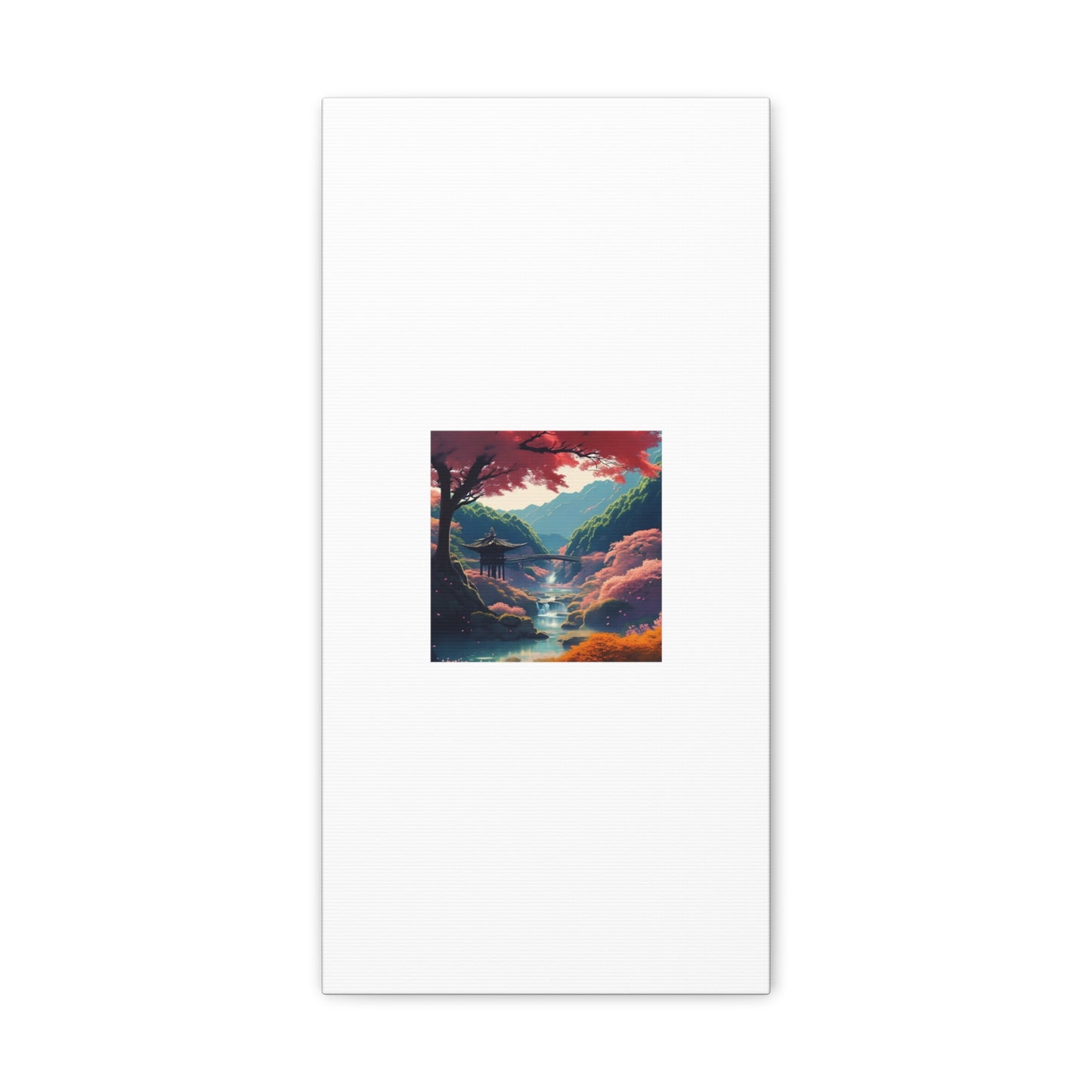 Artzy Scenic White Canvas Gallery Wraps