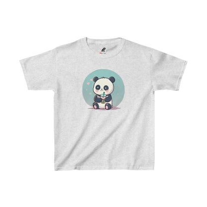 Panda With Boba Kids Heavy Cotton™ Tee