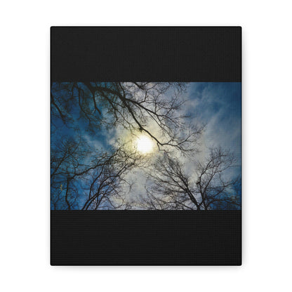 Sunup Black Canvas Gallery Wraps