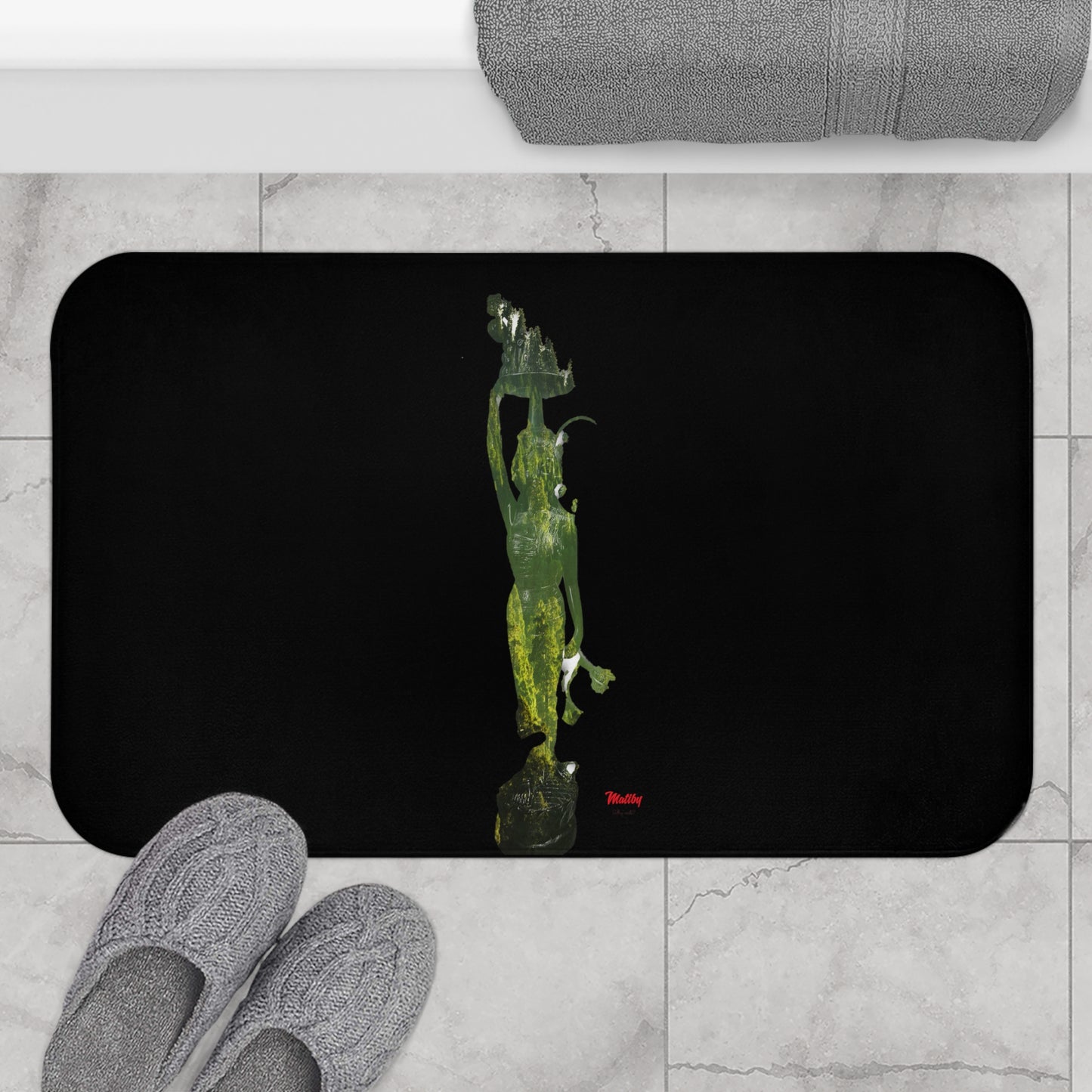 Vol-Subs Black Bath Mat