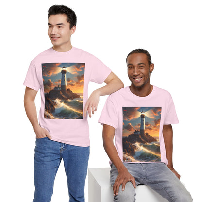 Lighthouse Unisex Heavy Cotton Tee