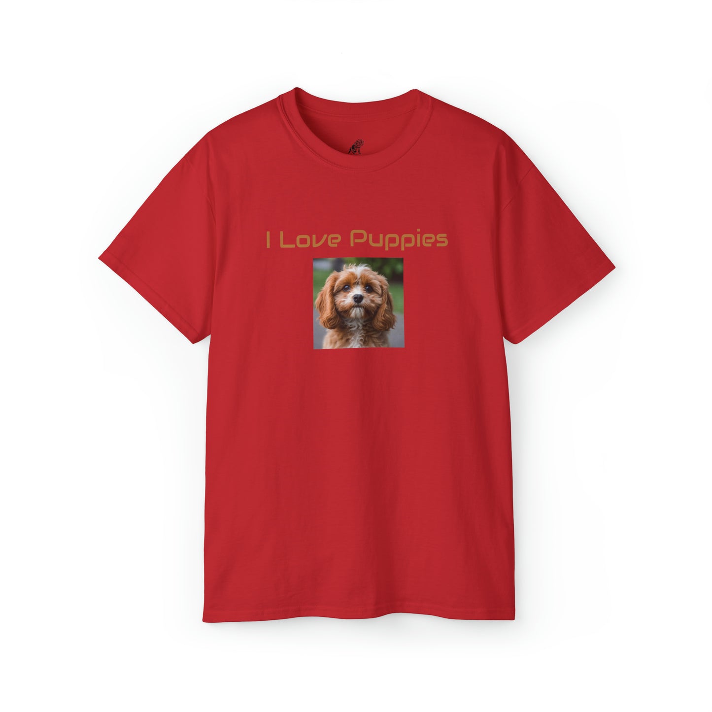 Matiby "I Love Puppies" Unisex Ultra Cotton Tee