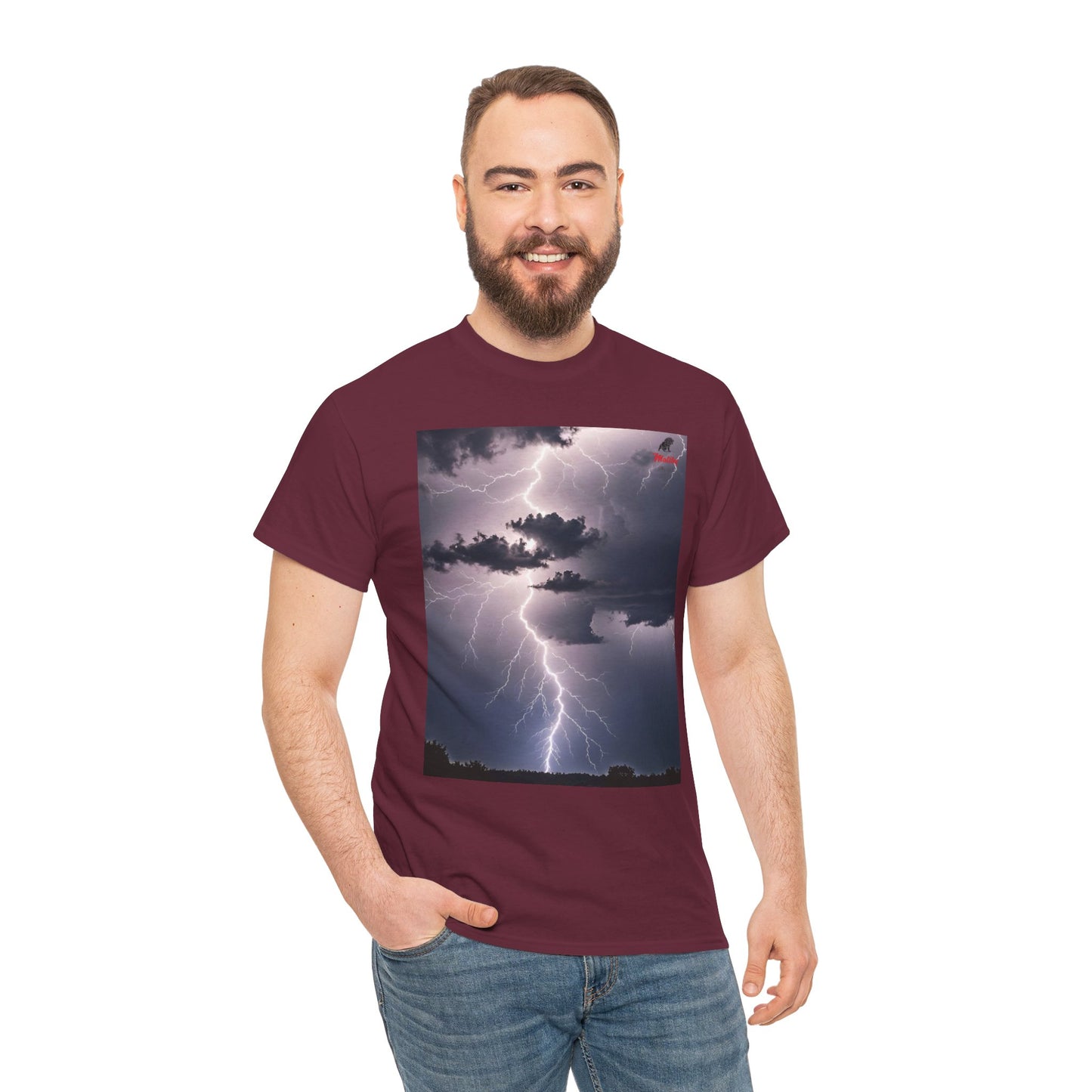 Lightning Style Unisex Heavy Cotton Tee