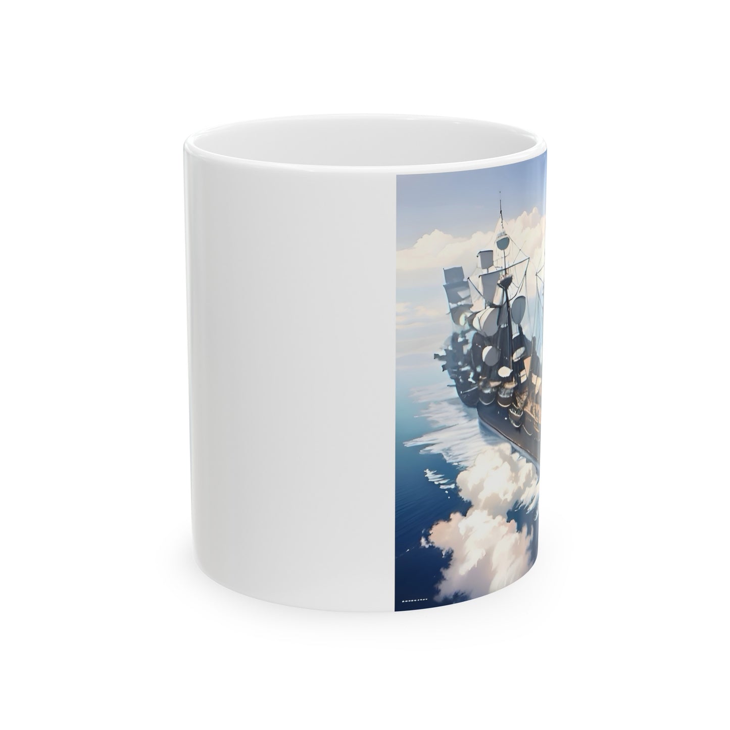 Nautical Ship Ceramic Mug, 11oz