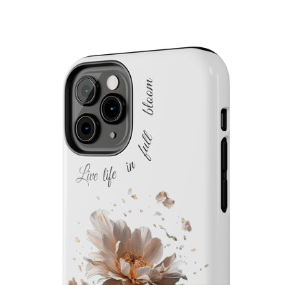 Matiby Amy's Special Flower Bloom White Tough Phone Cases