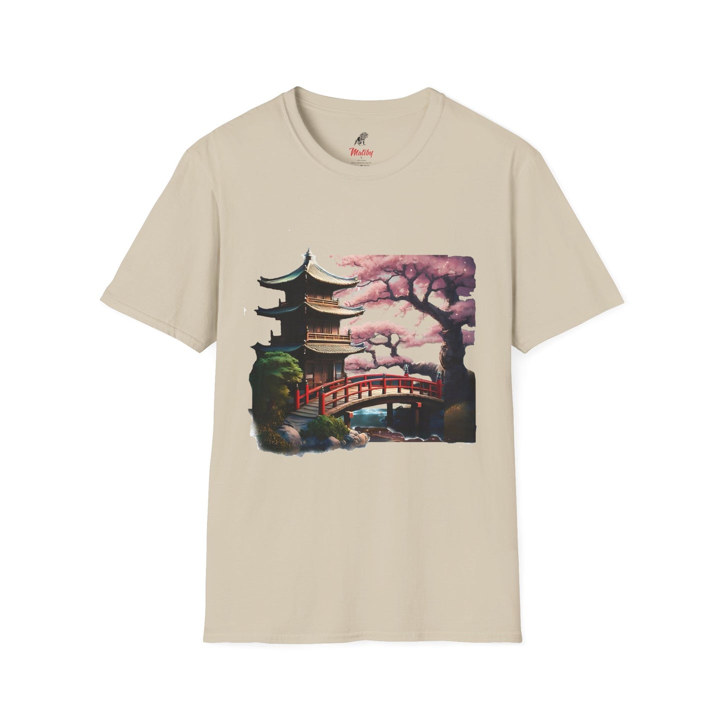 Japanese Landscape Unisex Softstyle T-Shirt