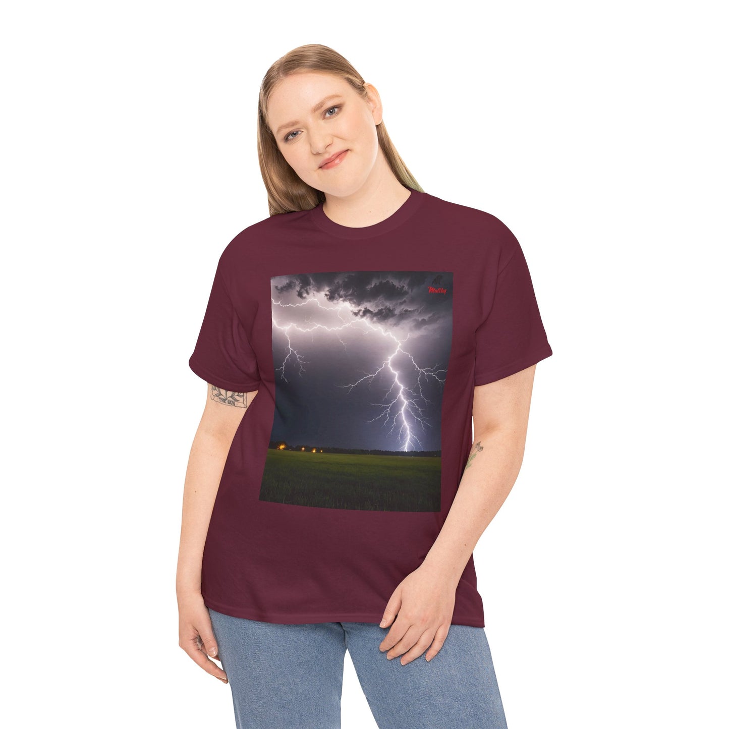 Lightning Style Unisex Heavy Cotton Tee