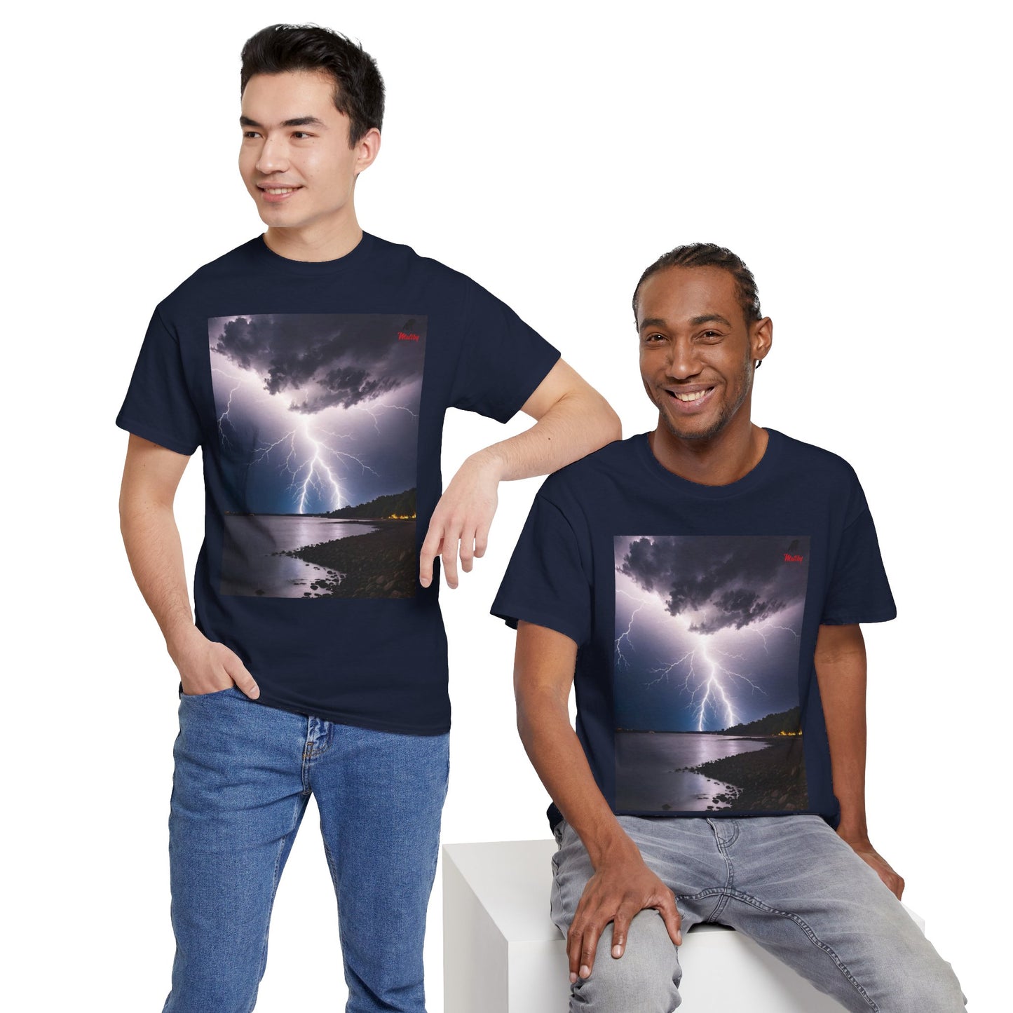 Lightning Style Unisex Heavy Cotton Tee