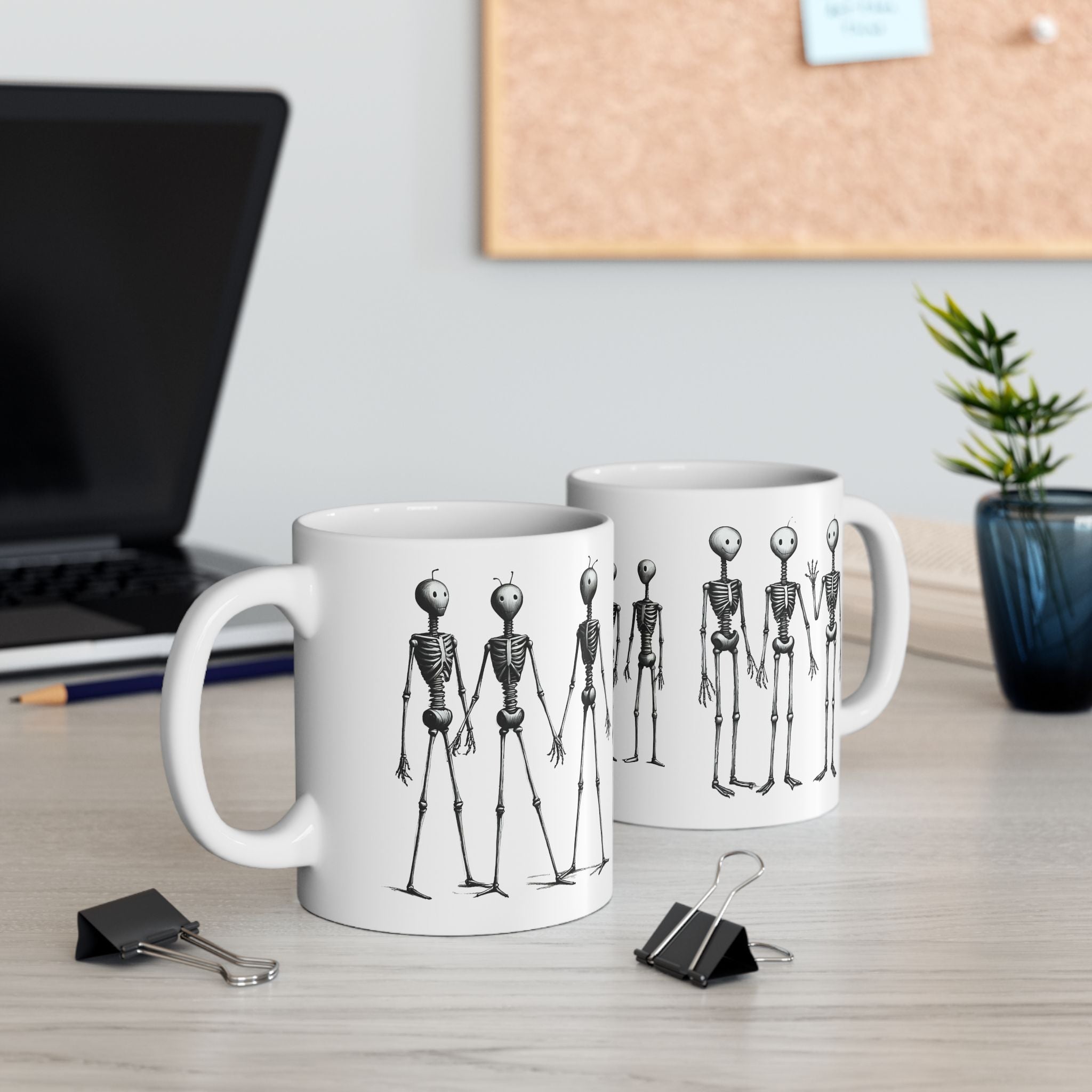 The Stick-To-It Species #20 White Ceramic Mug – Anatomy of Optimism Cup 11oz/15oz
