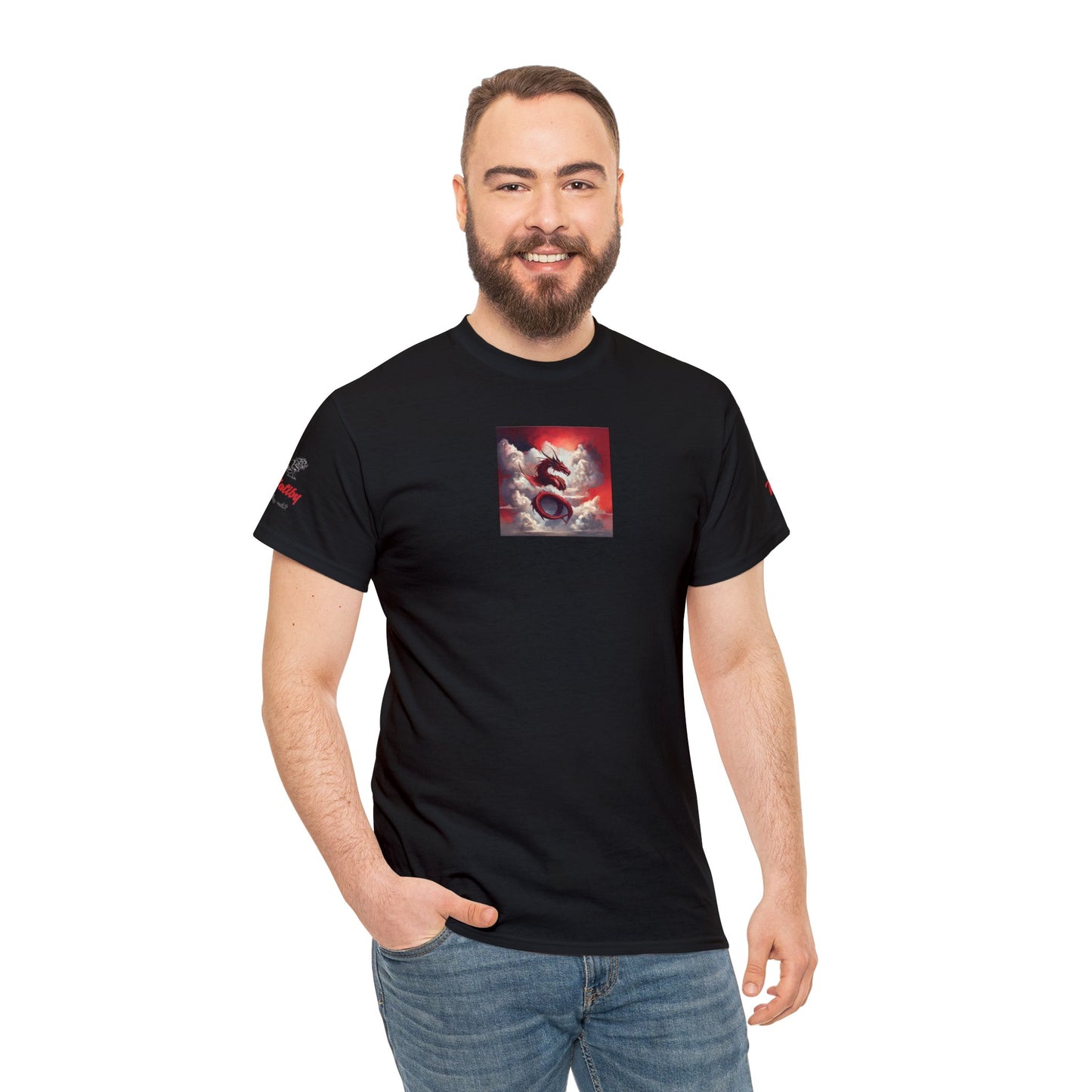 Red Dragon Unisex Heavy Cotton Tee