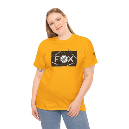 Silver Fox Scissors Unisex Heavy Cotton Tee