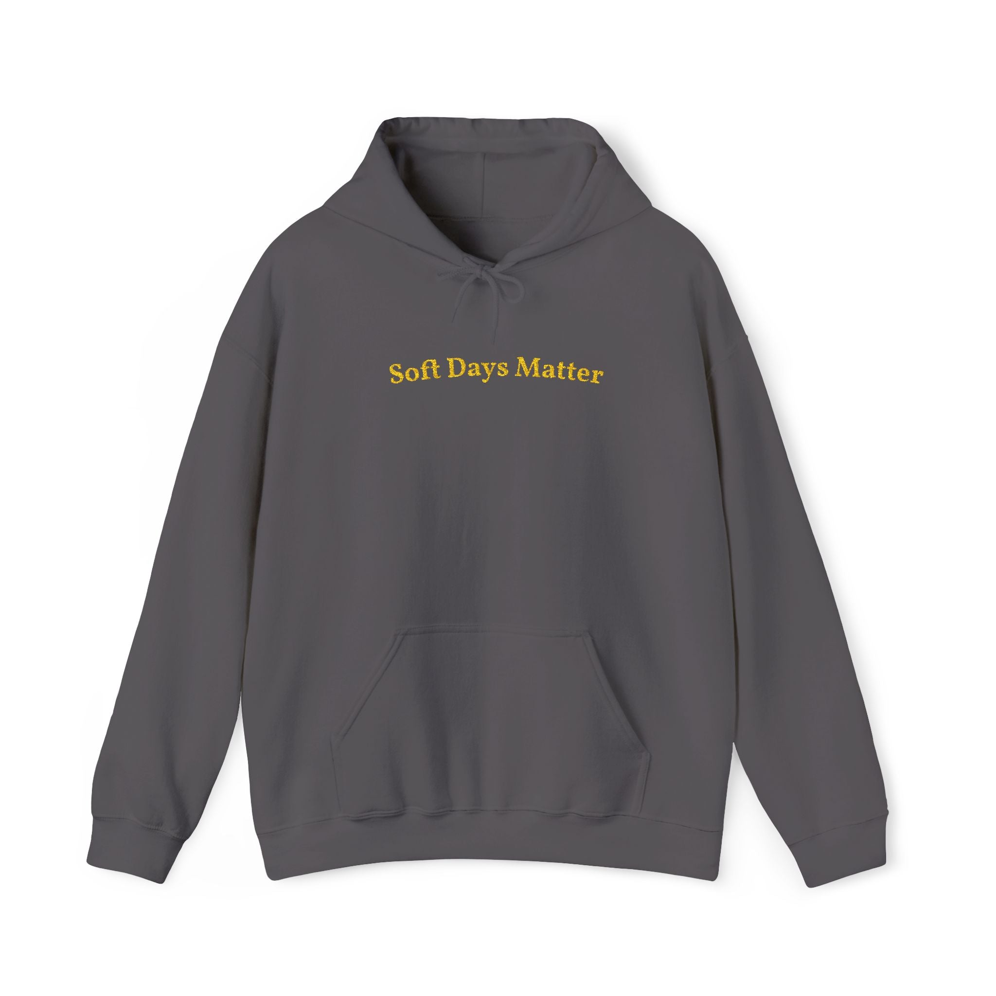 Soft Days Matter Gold Embroidered Unisex Heavy Blend Hooded Sweatshirt, Strength And Hope Hoodie