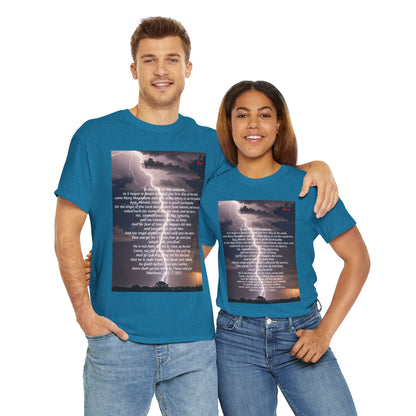 Lightning Style He is Risen Unisex Heavy Cotton Tee