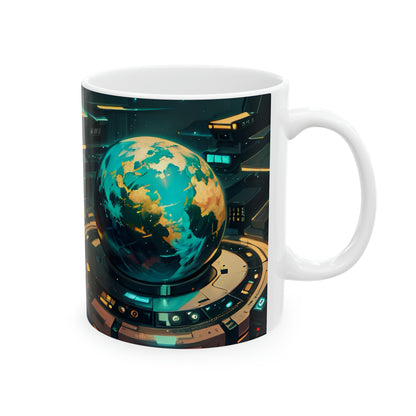 Matiby Worlds Ceramic Mug, 11oz