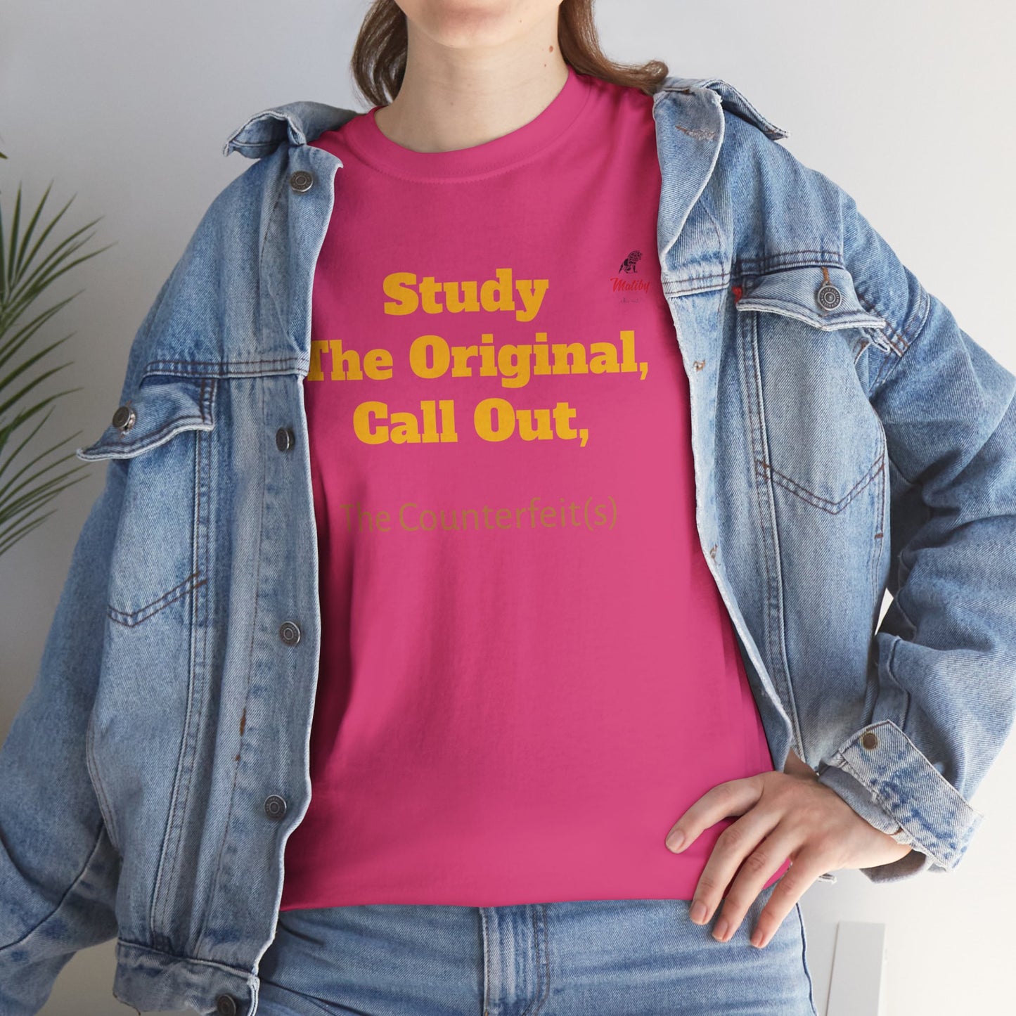 Study The Original Unisex Heavy Cotton Tee