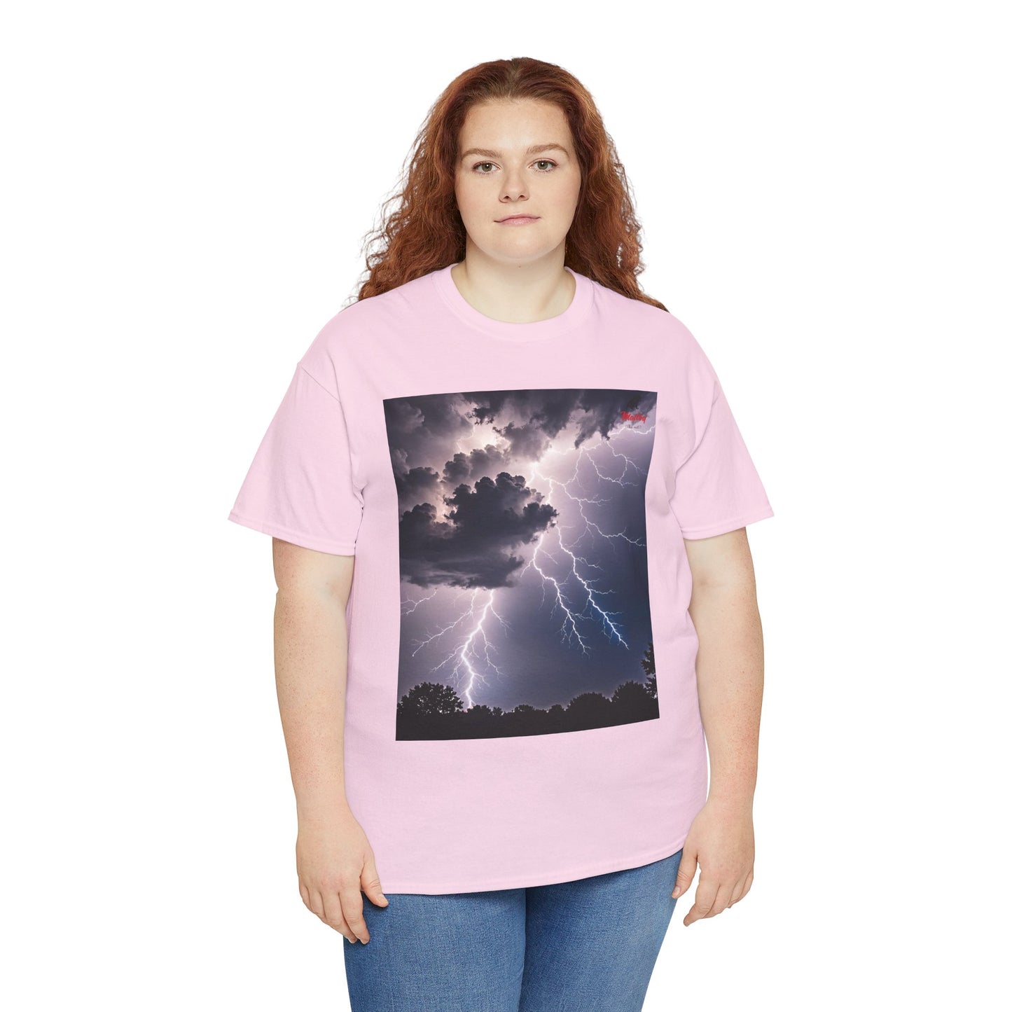 Lightning Style Unisex Heavy Cotton Tee