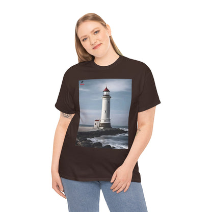 Lighthouse Unisex Heavy Cotton Tee