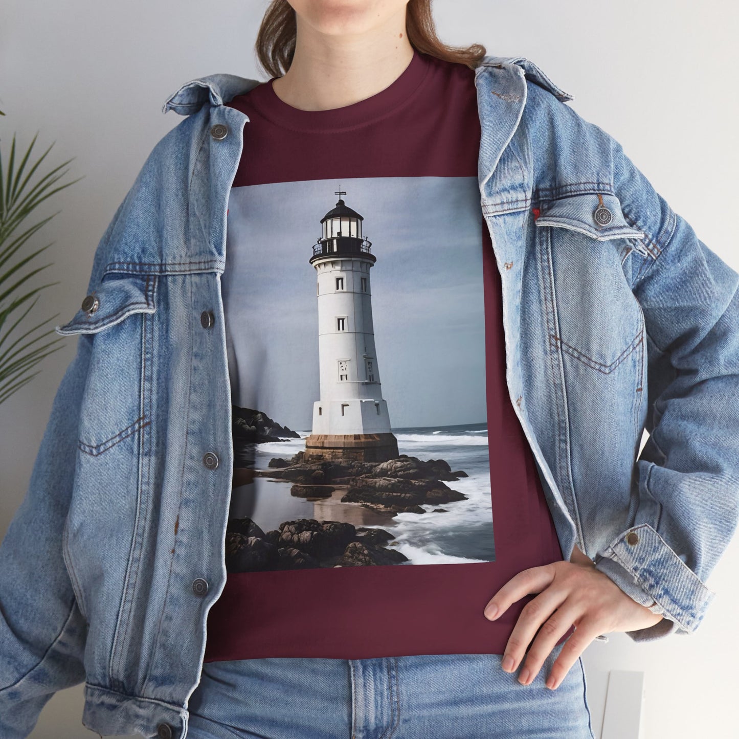 Lighthouse Unisex Heavy Cotton Tee