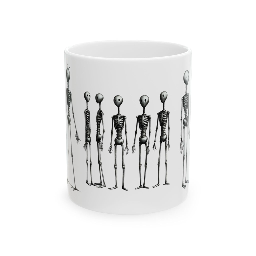 The Stick-To-It Species #20 White Ceramic Mug – Anatomy of Optimism Cup 11oz/15oz