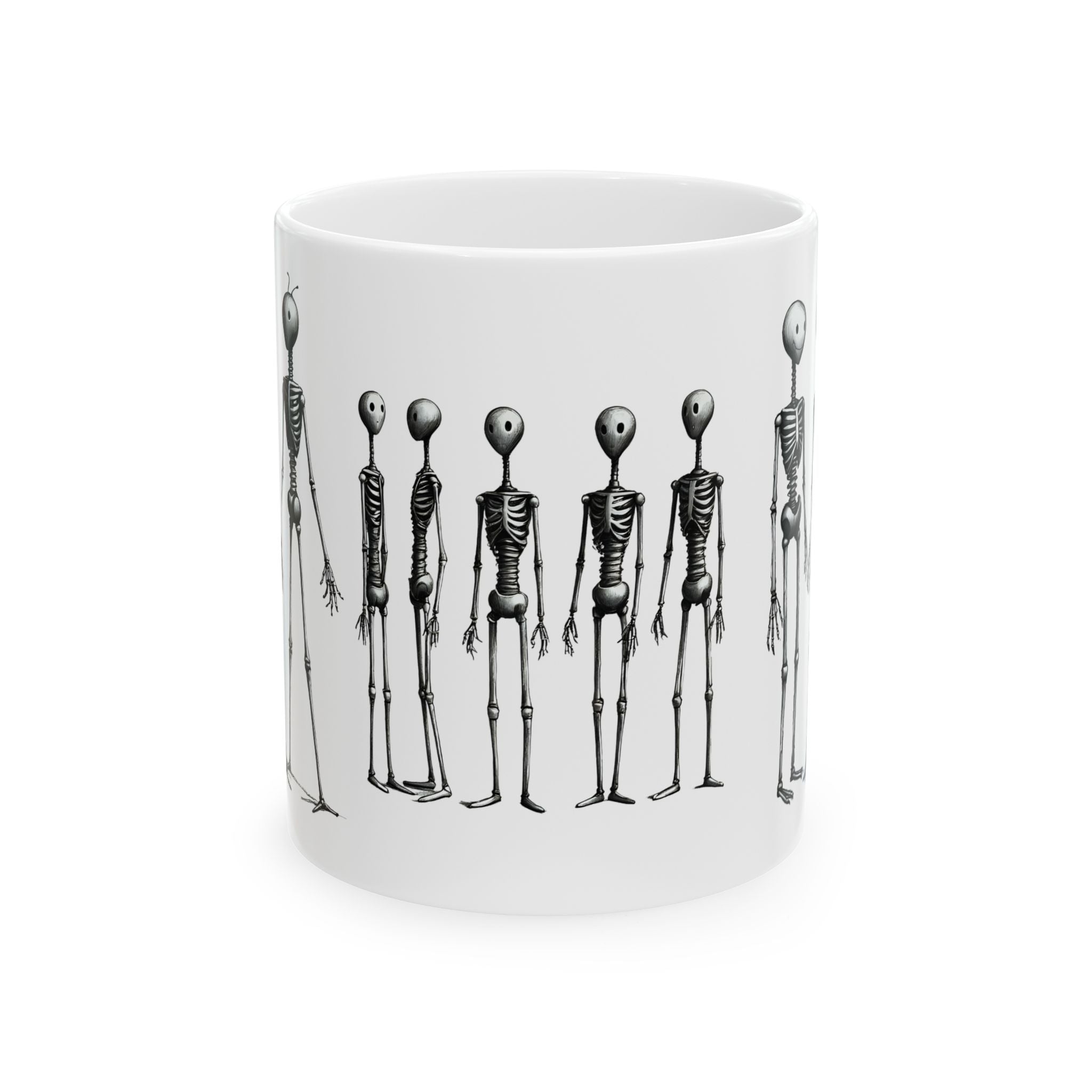 The Stick-To-It Species #20 White Ceramic Mug – Anatomy of Optimism Cup 11oz/15oz