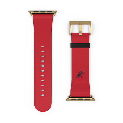 Matiby Dark Red Watch Band