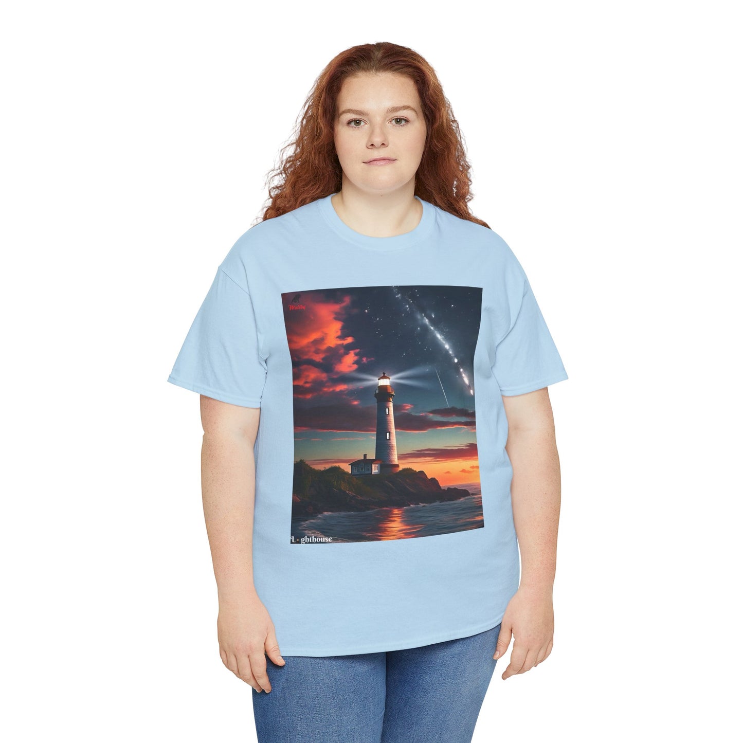 Lighthouse Unisex Heavy Cotton Tee